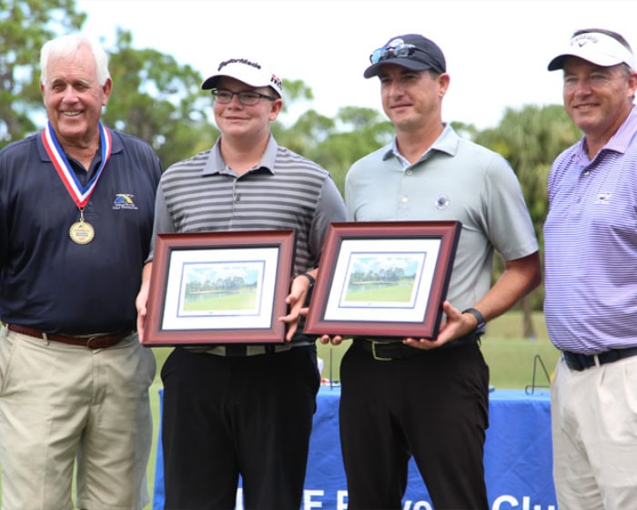 Golfers with awards